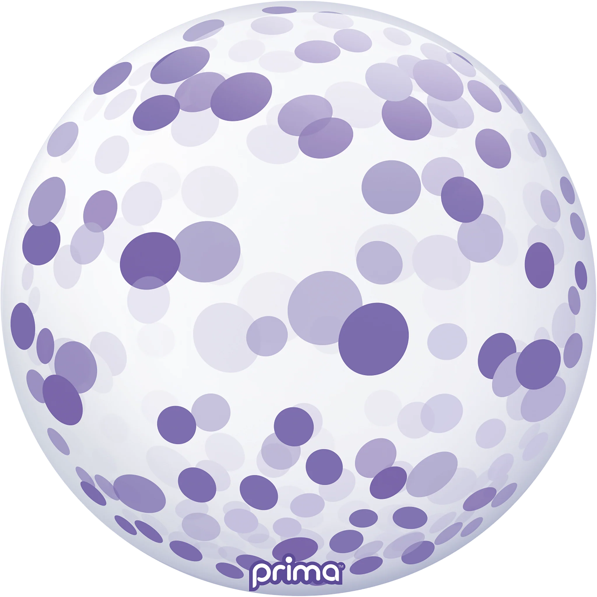 PRIMA 20" Purple Confetti Sphere™